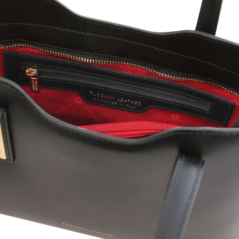 Olimpia - Leather tote - Small size